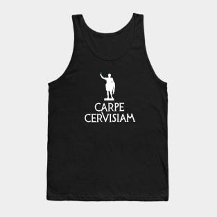 Carpe Cervisiam Seize the beer funny beer alcohol Tank Top